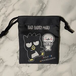 Sanrio 2025 - mini drawstring accessories bag - Bad Badtz-Maru